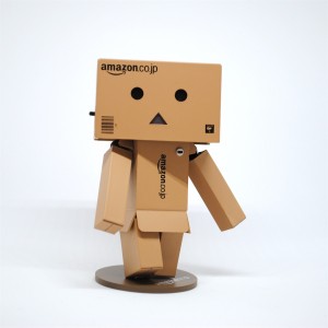 Amazon box man