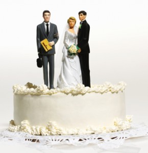 73582147-wedding-cake-top-with-groom-bride-and-lawyer-gettyimages